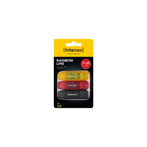 Intenso USB2.0-32GB/Rainbow, 3 kom Slike