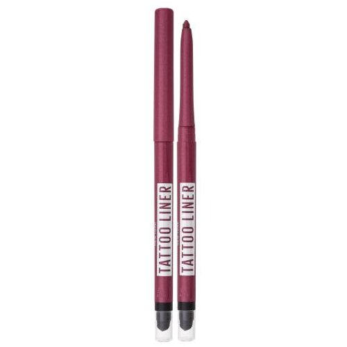 Maybelline Tattoo Liner Automatic Gel Pencil vodootporan olovka za oči 0.73 g Nijansa 050 burgundy break Cijene