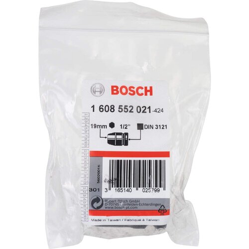 Bosch umetak nasadnog ključa 19 mm, 40 mm, 30 mm, M 12, 29,1 mm - 1608552021 Slike