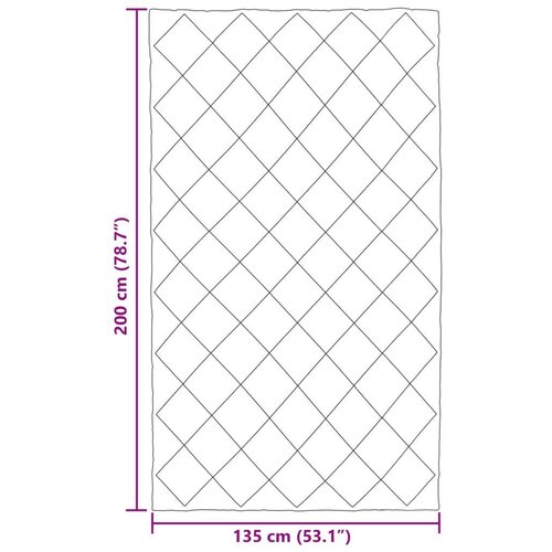  Ljetni pokrivač Crna i taupe 200 x 135 cm Mikrovlakna Slike