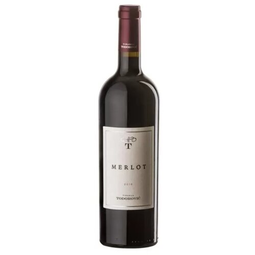 Todorović Merlot crveno vino 0.75l Slike