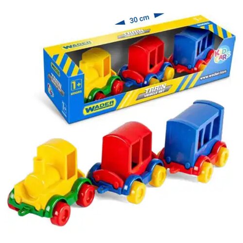 Wader Kid Cars 3-delni komplet vlakov - Slike