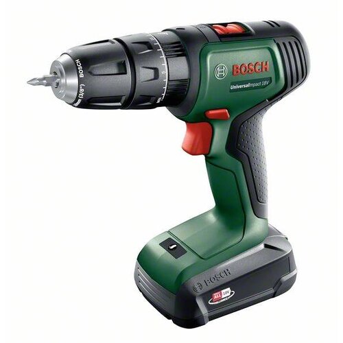 Bosch akumulatorski vrtalni vijačnik universalimpact 18V, 1 x baterija pba 18V 1,5Ah, torbica home and garden universalimpact 18V -akumulatorski vrtal, (21343983) Cene