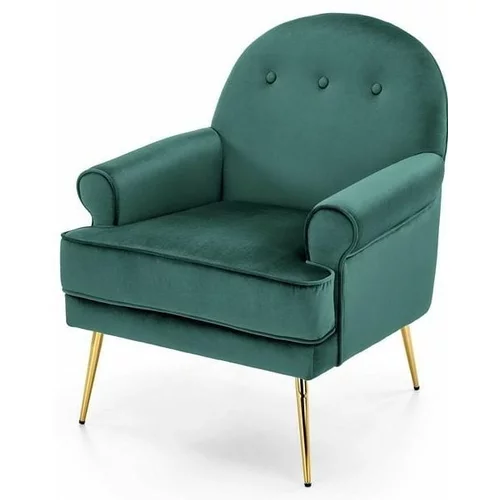 Bellime Style Fotelj Santi - temno zelen, (20476257)