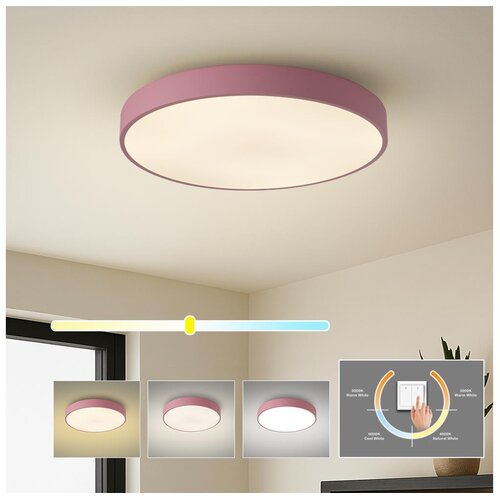  Brilagi - LED plafonsko svetlo POOL LED/60W/230V 3000/4000/6000K 50 cm ružičasta Cene