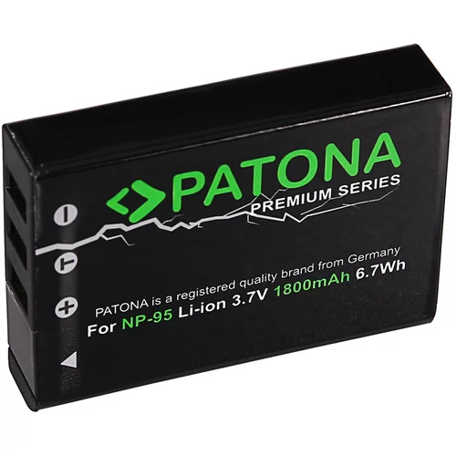 Patona Baterija NP-95 za Fuji Finepix F30 / X30 / X100, 1800 mAh