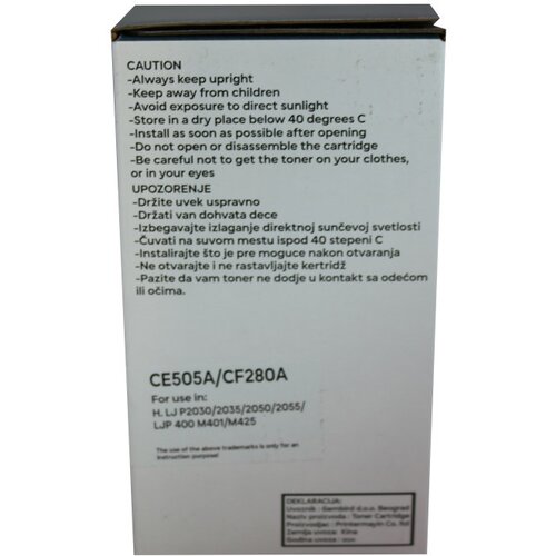 Gembird toner E255X/CRG-324H/724H zam. kaseta za hp 12.5K (sa cipom) Slike