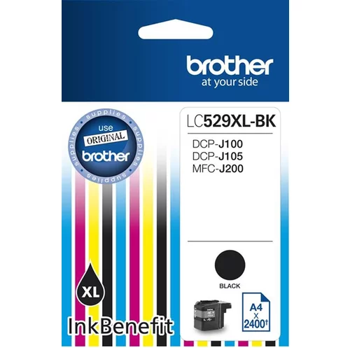  kartuša Brother LC-529XL BK črn/blacka (LC529XL BK) - original