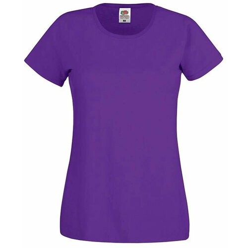 Fruit Of The Loom Purple Lady fit Women's T-shirt Original Slike