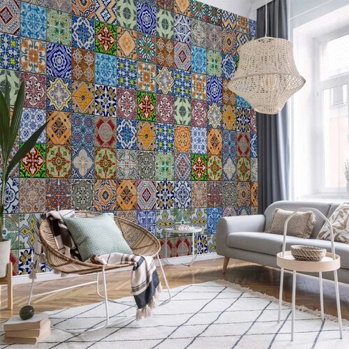  Tapeta - Colorful Mosaic 49x1000 Samoljepljiva Cene