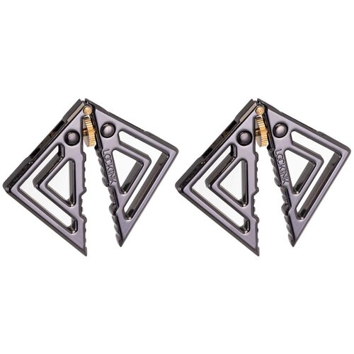 LOCKINK - Adjustable Nipple Clamps with Light Pendant - grey Cijene
