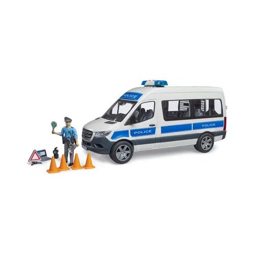 Bruder Policijski sprinter sa figurom MB Slike