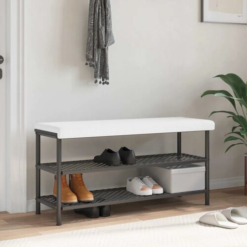  Jastučić za klupu Tkanina Bijela Dubina 35 cm - Bijela 110 x 38 x 6 5 cm Cene
