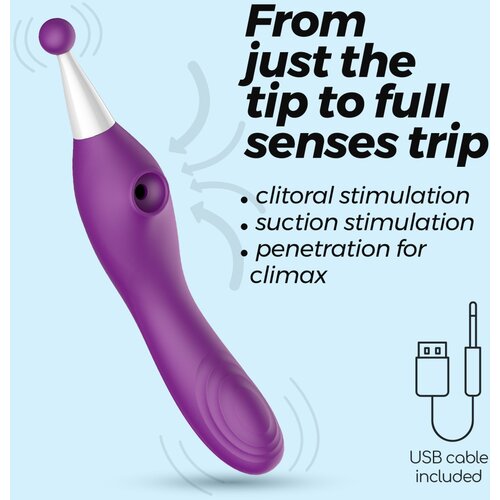 Crushious TRINITY RECHARGEABLE STIMULATOR Cene