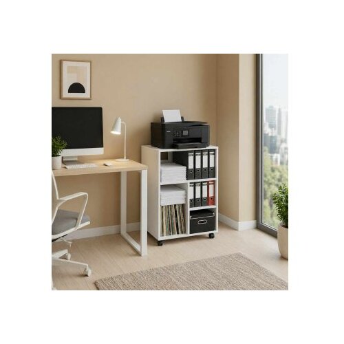 Hanah home Polica za knjige Cuup White Cene