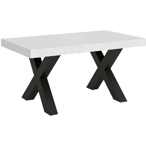 Itamoby   Traffic (90x160/264 cm) - bela, barva nog: antracit - raztegljiva jedilna miza, (20843010)