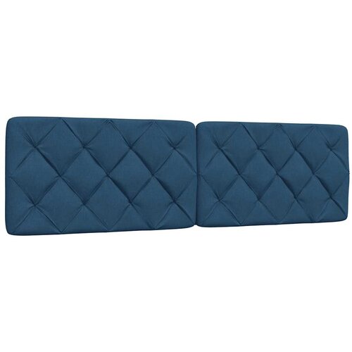 vidaXL vzglavna stranica modra 180 cm blago, (21653000) Cene