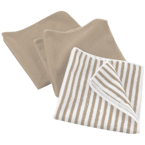 Douceur d int&amp;eacute;rieur Kuhinjska krpa 3 kom od mikrovlakana 40x40 cm Cuistot &amp;ndash; Slike