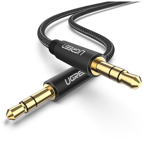 Ugreen Avdio kabel, jack (3,5 mm), 2 m, črn Cene