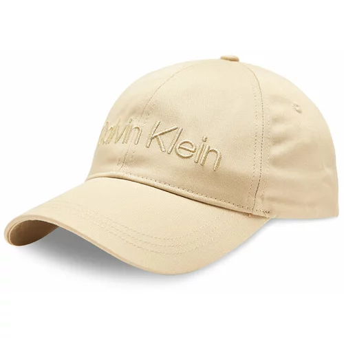 Calvin Klein Kapa s šiltom Must Minimum Logo K60K610613 Bež