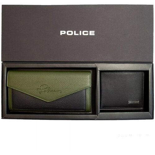 POLICE aksesoar PTC0467-6 Police set - muški i ženski novčanik Slike