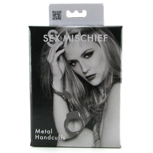 Sex and Mischief S&amp;amp;amp;M Kovinske lisice Slike