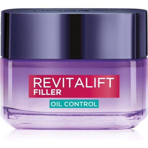 L&amp;acute;Or&amp;eacute;al Paris Revitalift Filler Oil Control dnevna krema za lice za mje&amp;scaron;ovitu i masnu kožu 50 ml Slike