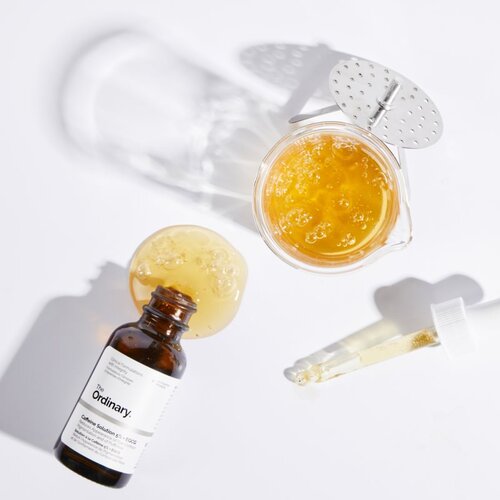 The Ordinary Caffeine Solution 5% + EGCG serum za područje oko očiju protiv oticanja i tamnih krugova 30 ml Slike