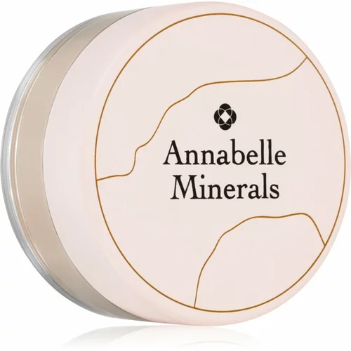 Annabelle Minerals Radiant Mineral Foundation mineralni puder v prahu za osvetlitev kože odtenek Natural Fairest 4 g