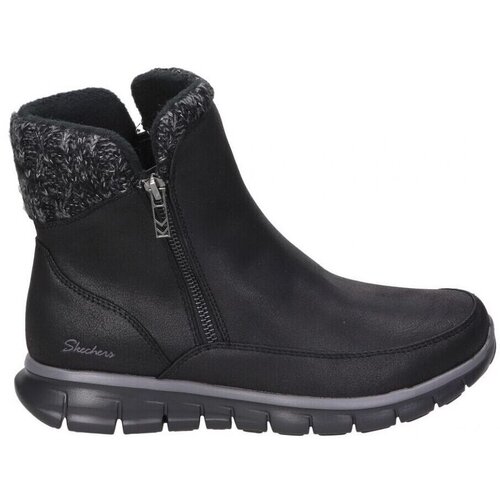 Skechers Gležnjarji 167941-BBK Črna Slike