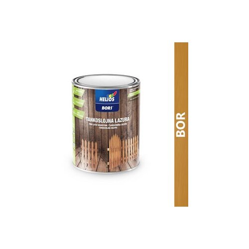 Helios bori tankoslojna lazura 0.75l bor Slike