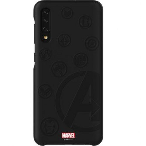 Samsung Avengers 4 Galaxy Friends trdi ovitek za Galaxy A50 A505, ?rna, (21167309) Cene