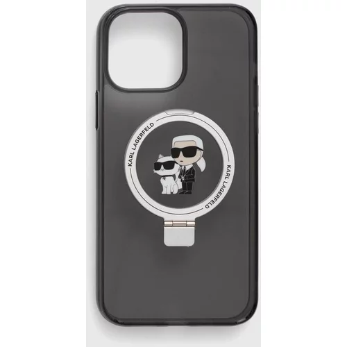 Karl Lagerfeld Etui za telefon iPhone 13 Pro Max 6.7" črna barva