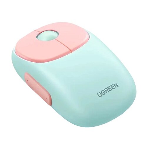 Ugreen Brezžična računalni&amp;scaron;ka mi&amp;scaron;ka MU102 FUN+ Bluetooth 2,4 GHz, roza, (21533768) Slike