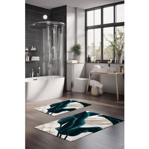  CT-5087 multicolor bathmat set (2 pieces) Cene