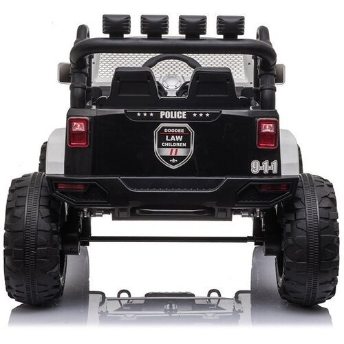  Avto na akumulator Jeep JC666 Brother Police - črno/beli Slike
