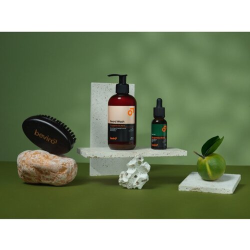 Beviro Bergamia Wood Beard Care Kit darilni set (za brado) Slike