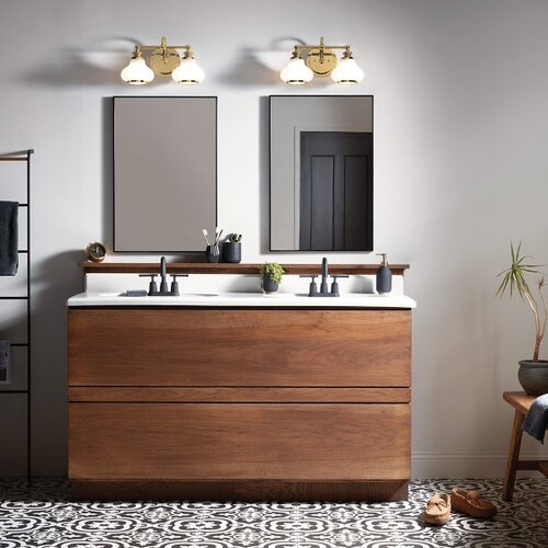 Elstead Lighting Hinkley HK-AINSLEY2-BATH-BB - LED kupatilsko svetlo AINSLEY 2xG9/3W/230V IP44 Slike
