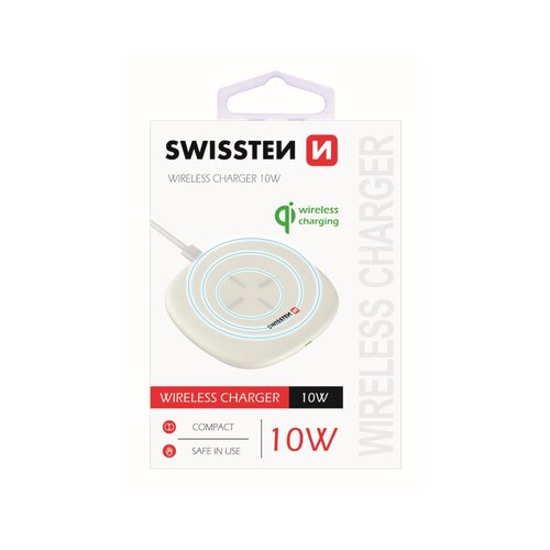 Swissten wifi punjač 10W (bela) Cene