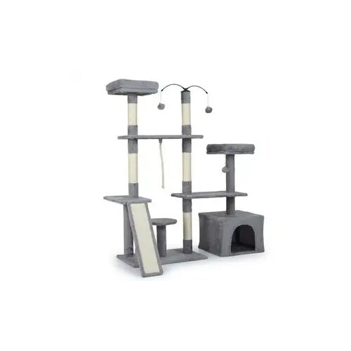  Maca Lounge grebalica i penjalica za mačke 136cm Siva Cene