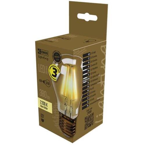 Emos led sijalica vintage A60 4W E27 ww Z74301 Cene