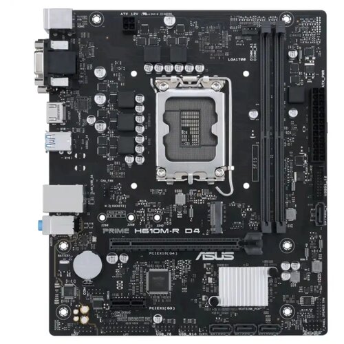 Asus matična ploča 1700 prime H610M-R D4-SI HDMI/DVI/VGA/M.2 Slike