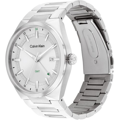 Calvin Klein Analogna ura srebrna Cene