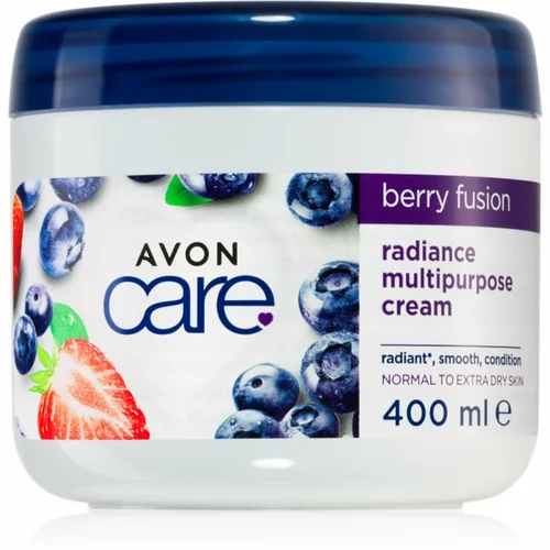 Avon Care Berry Fusion krema za posvetljevanje za obraz in telo 400 ml