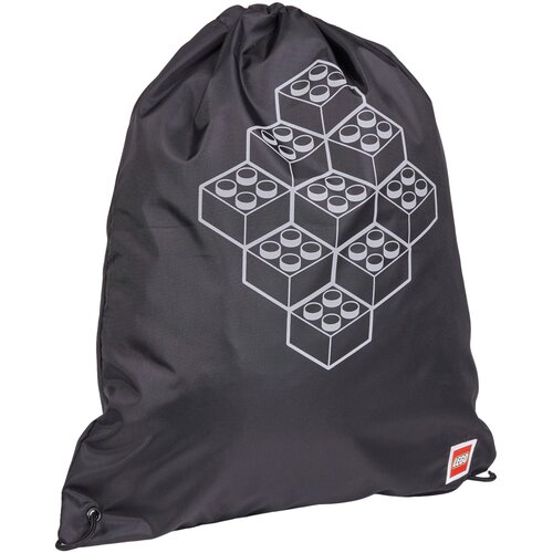 Lego Bricks Drawstring Bag Crna Cene
