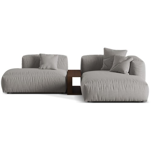 Micadoni Svijetlo siva kutna garnitura (s desnim kutom) Martina &amp;ndash; Home Slike
