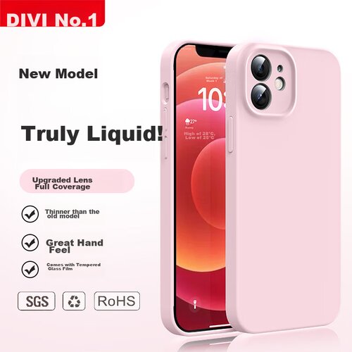  Divi Maska za mobilni telefon iPhone 12, Roze Cene