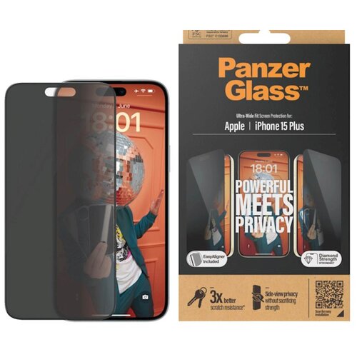  Zaštitno staklo PG iPhone 15 Plus Privacy Cene