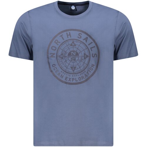 North Sails SHORT SLEEVE T-SHIRT MEN BLUE Slike
