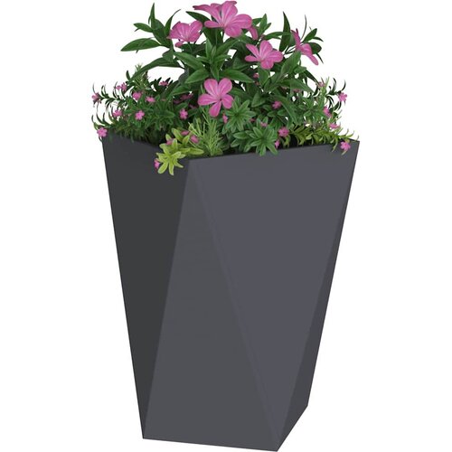  Sadilica 2 pcs Antracit 50 x 50 x 75 cm Čelik Slike